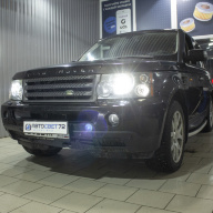 Замена Ксеноновых линз на Bi-Led в Land Rover Range Rover Sport l