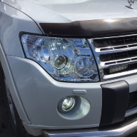 Pajero 4 замена штатных линз на HELLA