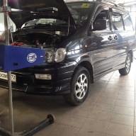 Toyota Lite Ace Noah 1998 установка билинз