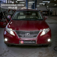 Lexus RX270 - ЗАМЕНА ШТАТНЫХ МОДУЛЕЙ НА БИКСЕНОНОВЫЕ БИМОДУЛИ HELLA 5R