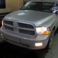Dodge Ram устранение запотевания фар