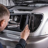 УСТАНОВКА BI-LED ЛИНЗ В ФАРЫ TOYOTA LAND CRUISER 100