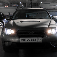 Subaru Outback B13 / замена линз на Hella 3R