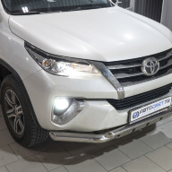Замена галогеновых линз на светодиодные Toyota Fortuner