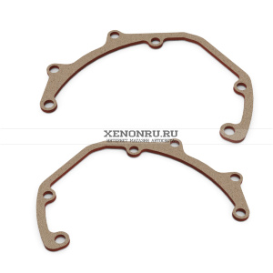 Переходные рамки Mazda CX-7 (2006-2012) под Hella 3R, Aozoom, 5R (комплект, 2шт)  Переходные рамки для замены заводских ксеноновых линзы в Mazda CX-7 2006-2012 годов выпуска на биксеноновые HELLA 3R либо HELLA 5R