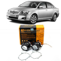 Би лед линзы для Toyota Avensis 2 (2007-2009) (рестайлинг)